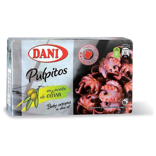 Dani Baby Squid Olive Oil - 8410721096367