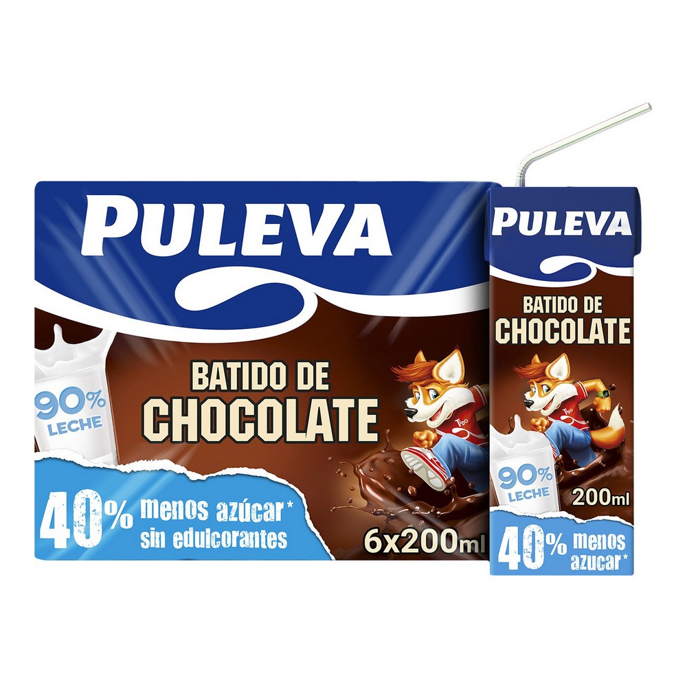 Shake Puleva Cocoa (6 x 200 ml) - shake