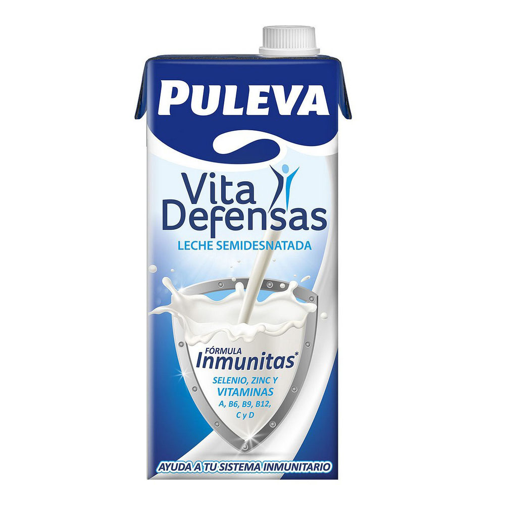 Semi-skimmed milk Puleva Vita (1 L) - semi