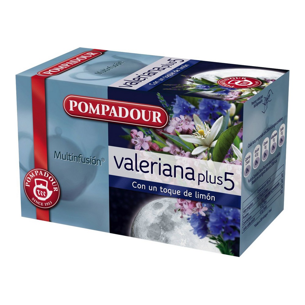 Infusion Pompadour Valeriana Plus 5 (20 uds)