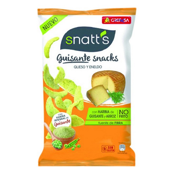 Snatt's guisante snack queso y eneldo - 8413164011959