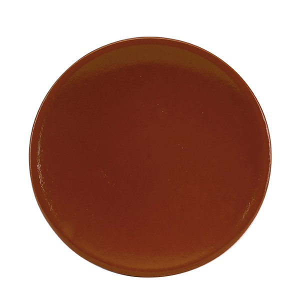 Plate Raimundo Churrasco Brown Baked clay (26 cm) - plate