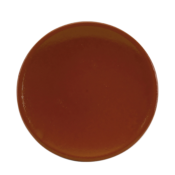 Plate Raimundo Churrasco Brown Baked clay (22 cm) - plate