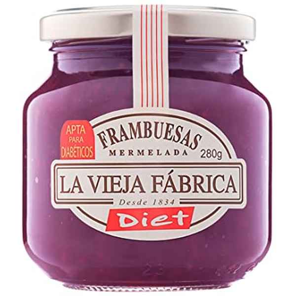 Jam La Vieja Fábrica Diet Raspberry (280 g) - jam