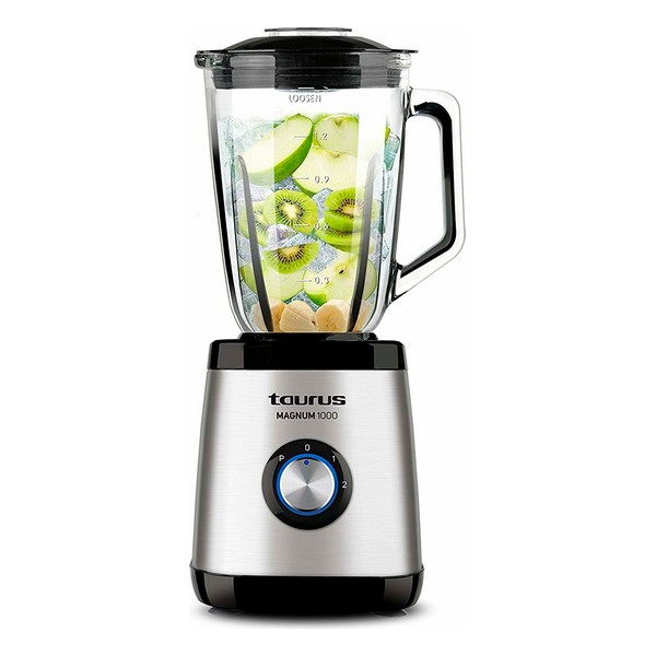 Cup Blender Taurus Magnum 1000 W 1,5 L Stainless steel - cup