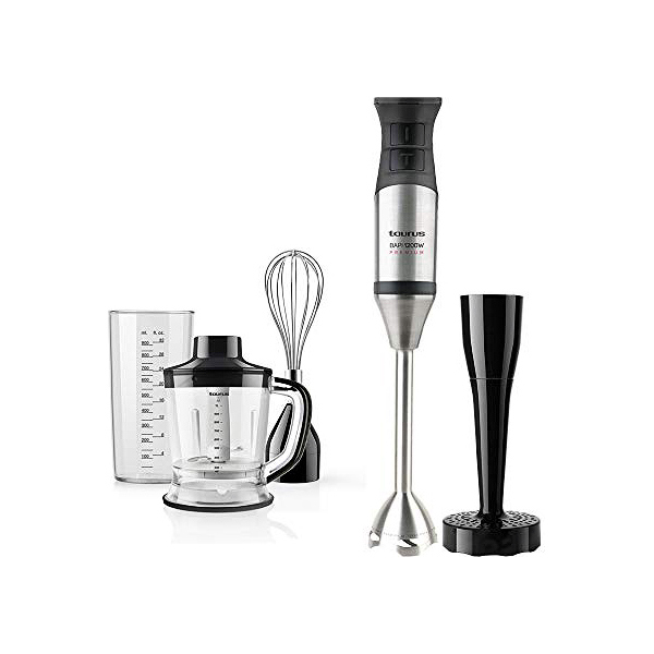 Hand-held Blender Taurus BAPI 1200 Premium Complet 1 L 1200W Stainless steel - hand