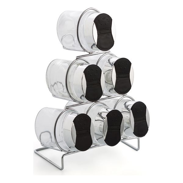 Condiment Set Quid Renova Glass (6 Pieces) - condiment