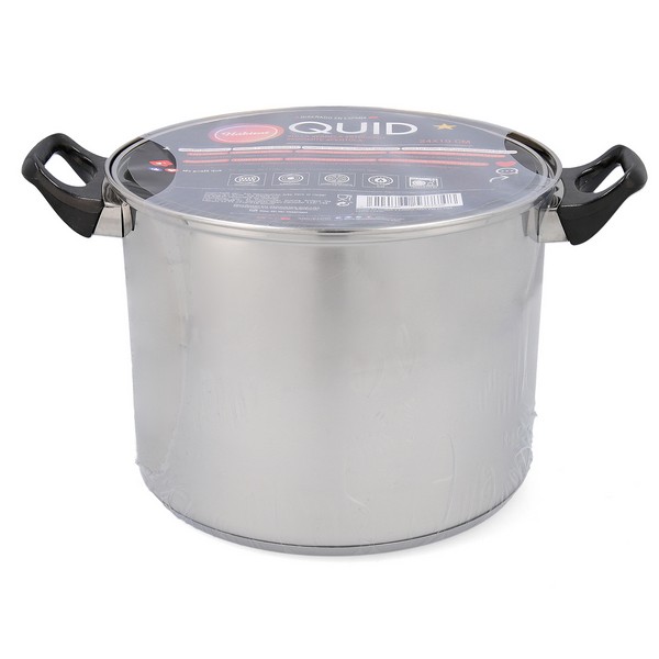 Casserole with Lid Quid Habitat Stainless steel (24 x 19 cm) - casserole