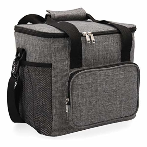 Lunch box Quid Go Metropoli Textile 15 L (28 x 22 x 26 cm) - lunch