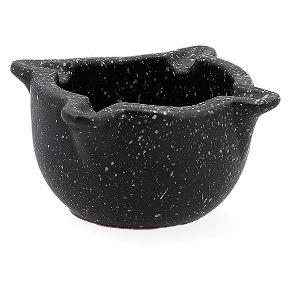Pestle and Mortar Quid Ebano Black China crockery (8 x 5 cm) - pestle