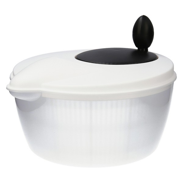 Salad Centrifuge Quid Ebano White Plastic (26 cm) - salad