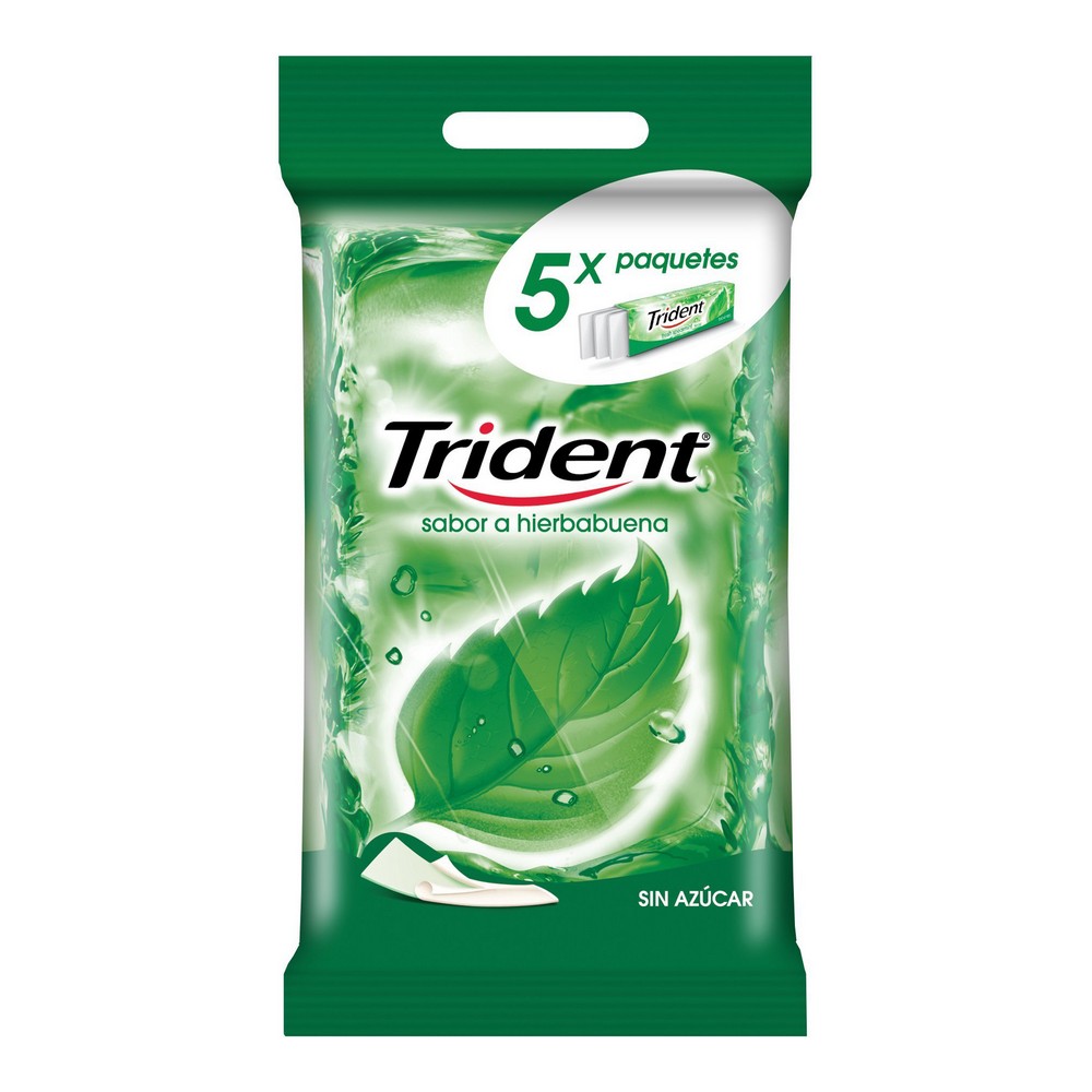 Chewing gum Trident Chlorophyll (5 packs)