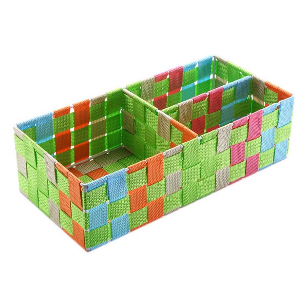 Multi-purpose basket 3 Compartments (17 x 10 x 35 cm) - multi