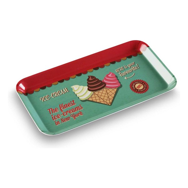 Snack tray Ice cream Plastic (16,5 x 1,5 x 30 cm) - snack