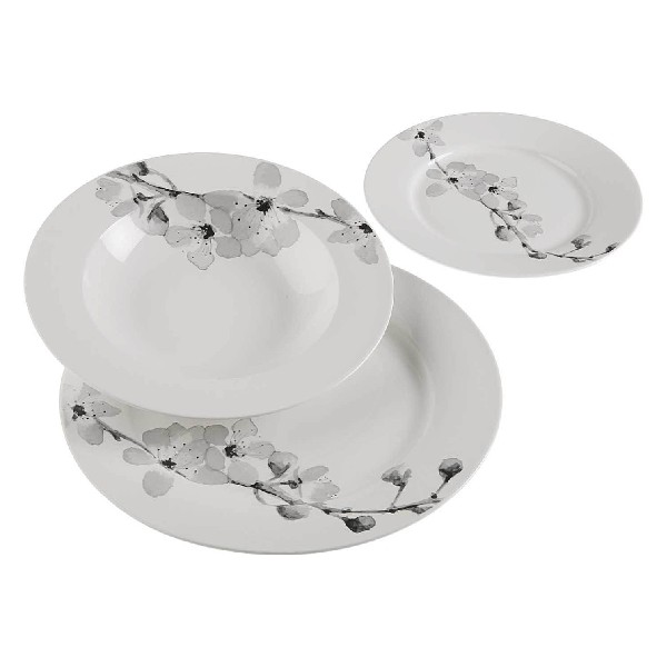 Dinnerware Set Céline Porcelain (18 pcs) - dinnerware