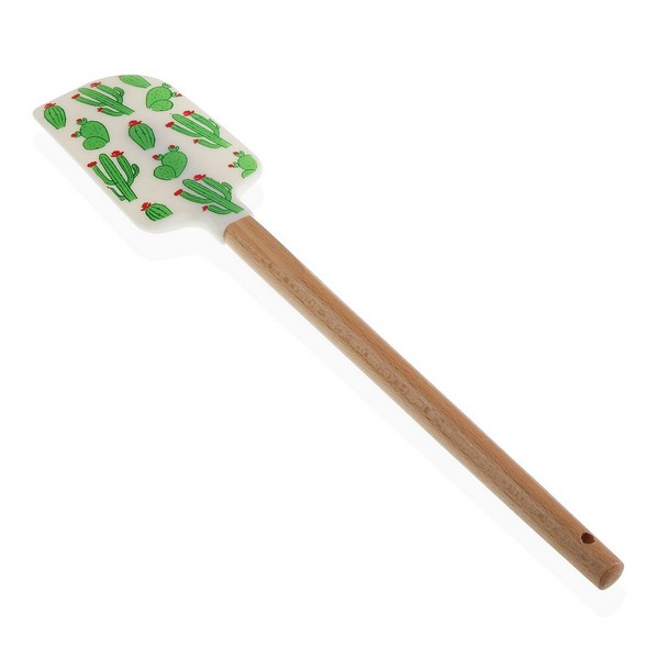 Spatula Cactus Silicone (2 x 6 x 32,5 cm) - spatula