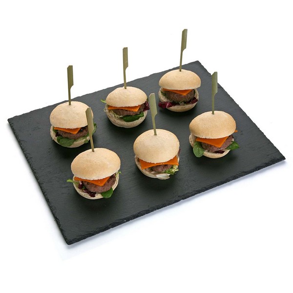 Snack tray Stoneware (30 x 4 x 40 cm) - snack