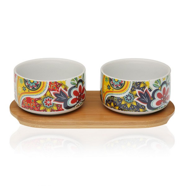 Bowl Giardino Bamboo Porcelain (2 Pieces) - bowl