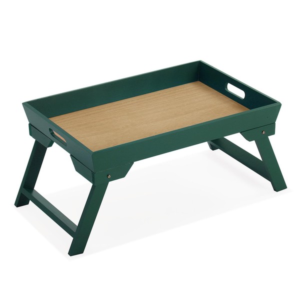 Folding Tray for Bed Bridgette MDF Wood (32 x 25 x 48 cm) - folding