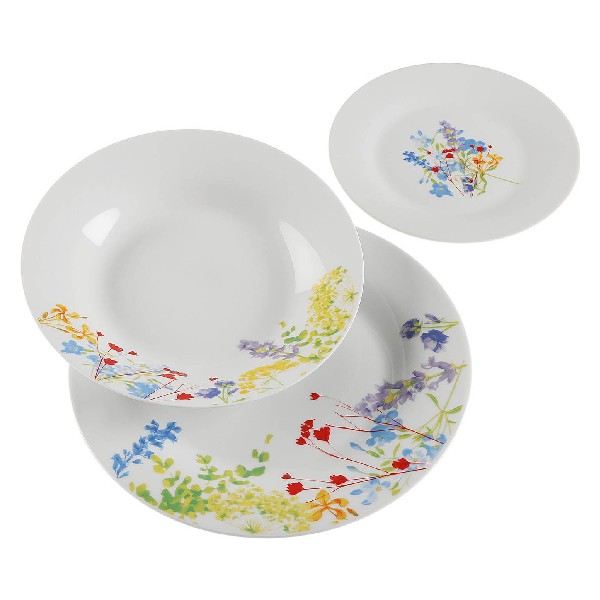 Dinnerware Set Blume Porcelain (18 pcs) - dinnerware