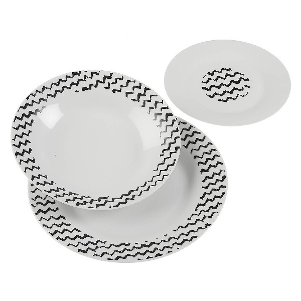 Dinnerware Set Lauren Porcelain (18 pcs) - dinnerware