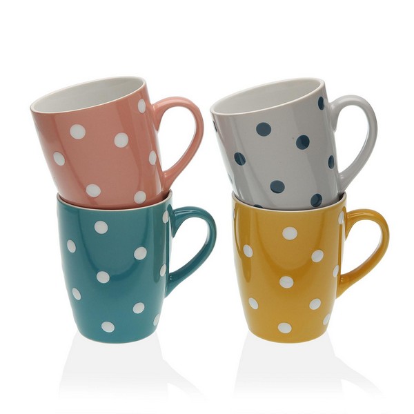 Ceramic Mug Kiara Stoneware (8,1 x 10,5 x 8,1 cm) - ceramic