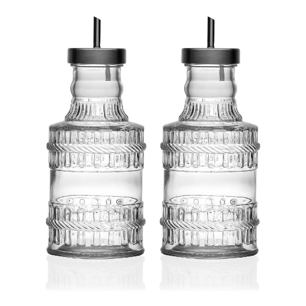 Condiment Set Crystal (8,5 x 20,5 x 8,5 cm) - condiment