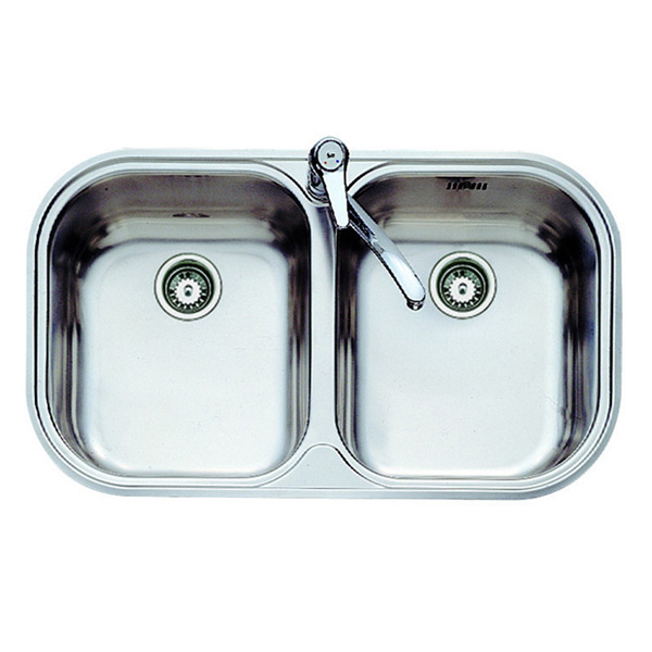 Sink with Two Basins Teka 11107028 STYLO 2C Stainless steel - sink