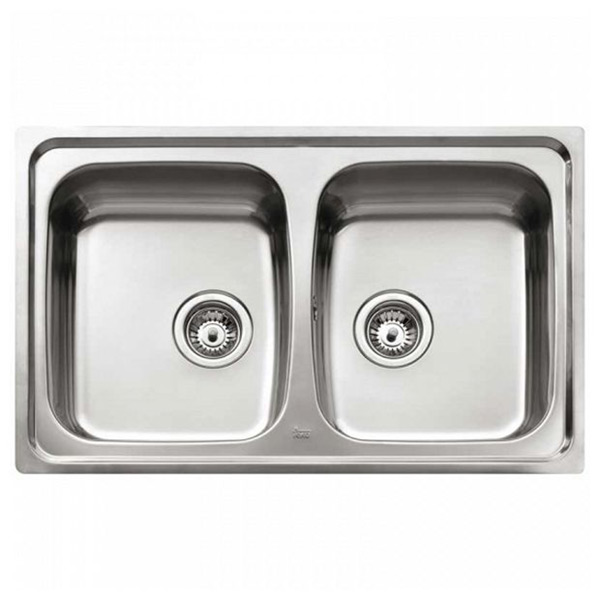 Sink with Two Basins Teka Stainless steel - sink