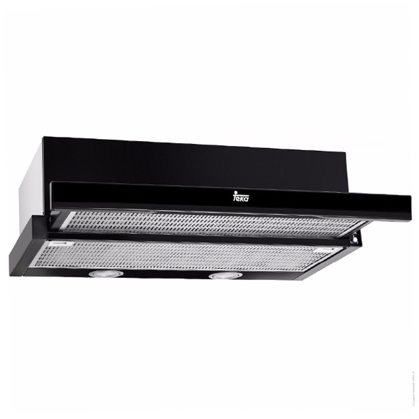 Conventional Hood Teka CNL6415PLUS BK 60 cm 385 m3/h 64 dB 119W Inox Black - conventional