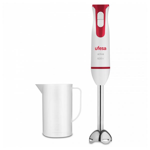 Hand-held Blender UFESA BP4551 600W Red 600 W Blanco - hand