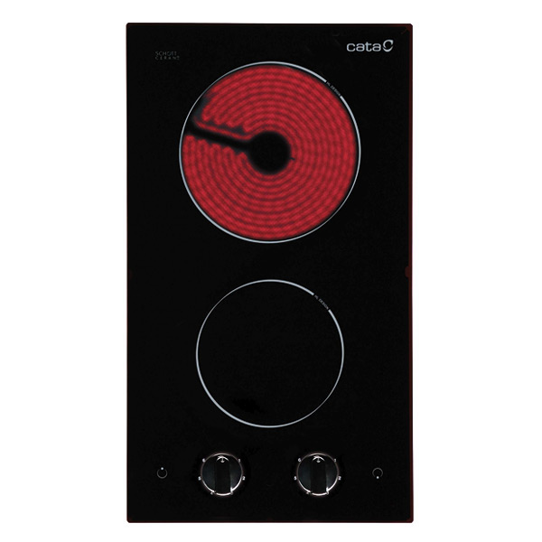 Glass-Ceramic Hob Cata VI302 30 cm - glass