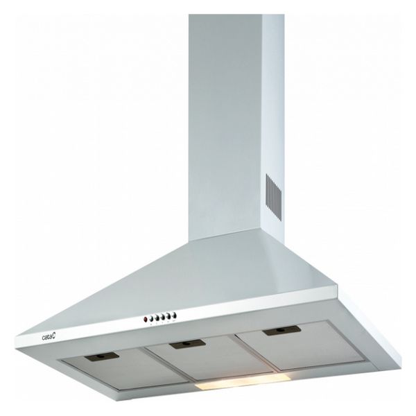 Conventional Hood Cata OMEGA WH 900 90 cm 645 m3/h 71,8 dB 270W White - conventional