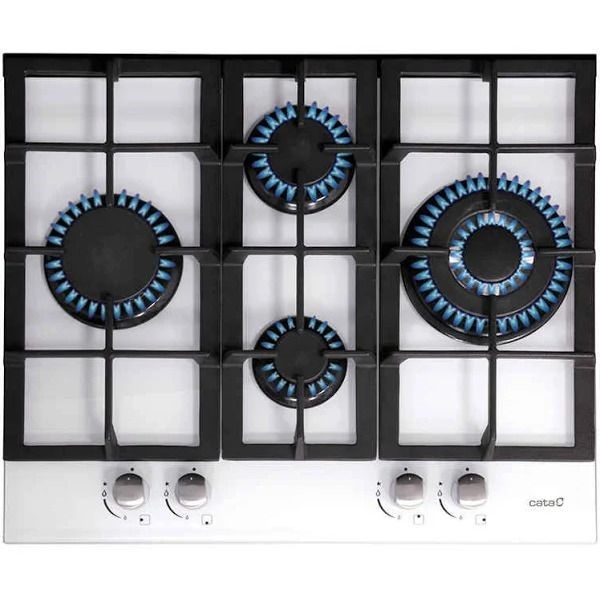 Gas Hob Cata LCI6031WH 60 cm White (4 Stoves) - gas