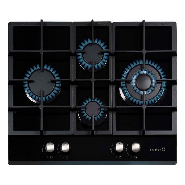 Gas Hob Cata LCI 6031 BK 60 cm (4 Cooking Areas) Natural Gas - gas