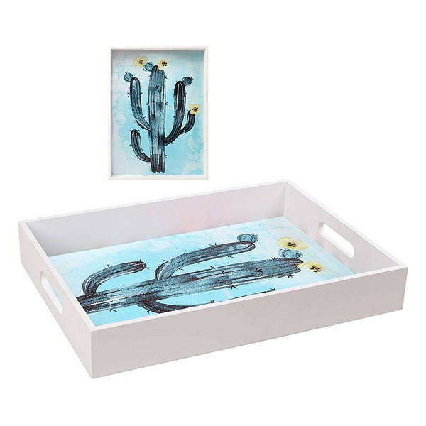 Tray Cactus White 113953 - tray