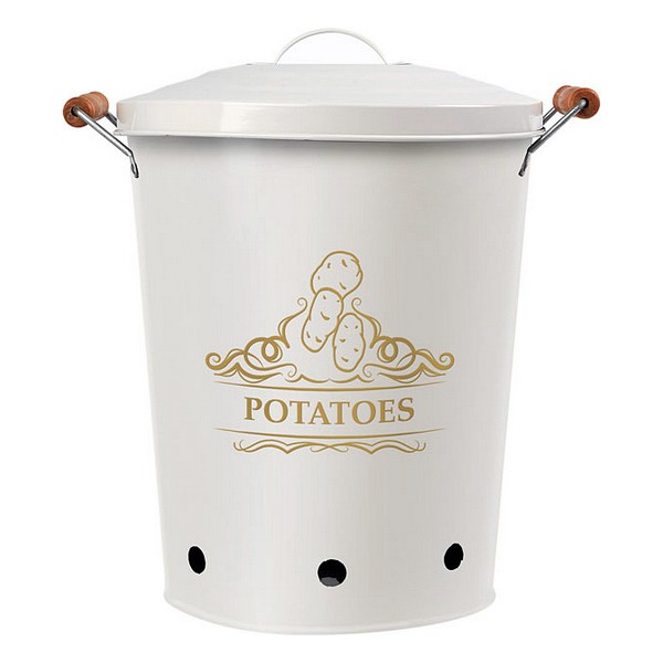 Tin Potatoes White 111279 - tin
