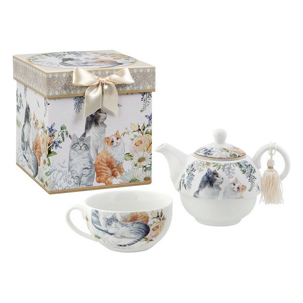 Toy Tea Set Tea For One 116182 Cats - toy