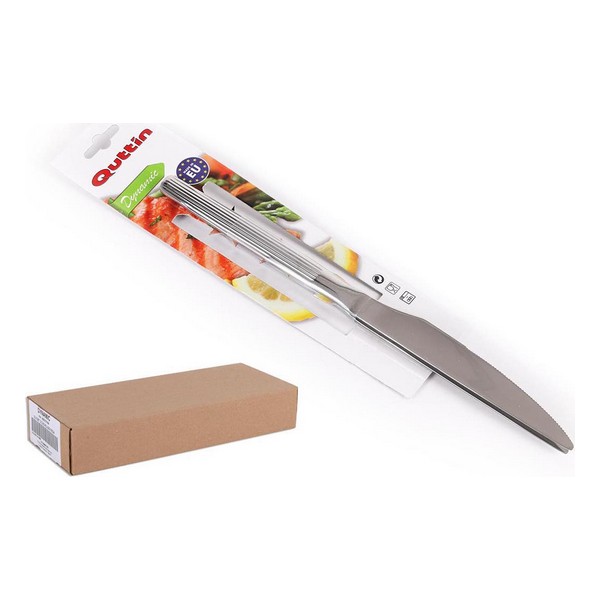 Knife Set Quttin Dynamic 2 uds Stainless steel (28 cm) - knife