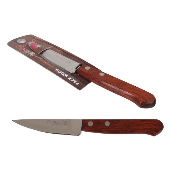 Peeler Knife Quttin Packwood Wood (11 cm) - peeler