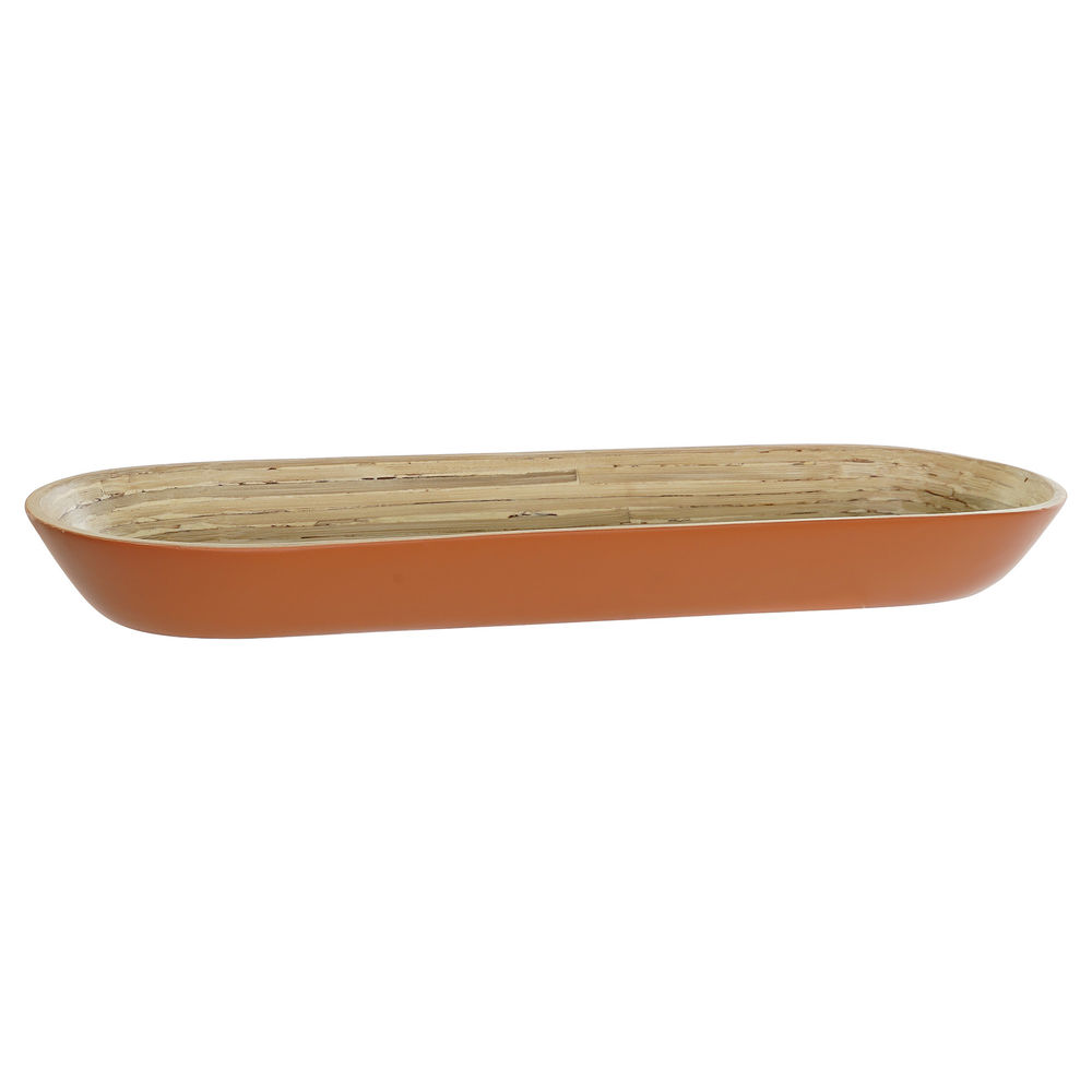 Tray DKD Home Decor Bamboo (49.5 x 14.5 x 5.5 cm) - tray