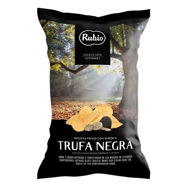 Selección Gourmet patatas fritas con sabor a trufa negra bolsa 110 g - 8424842200961