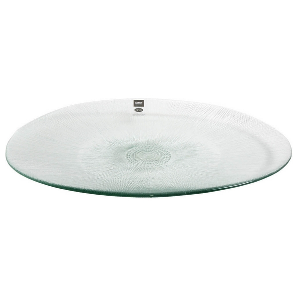 Tray Inde Aster Oval Transparent (35 x 28 cm) - tray