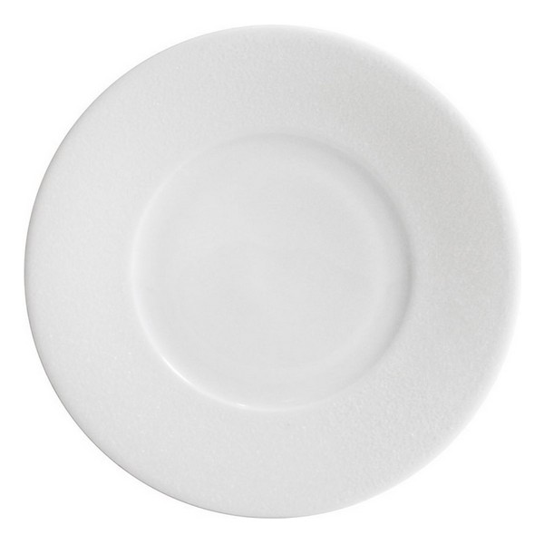 Plate Globe Sahara Porcelain White (Ø 16 cm) - plate