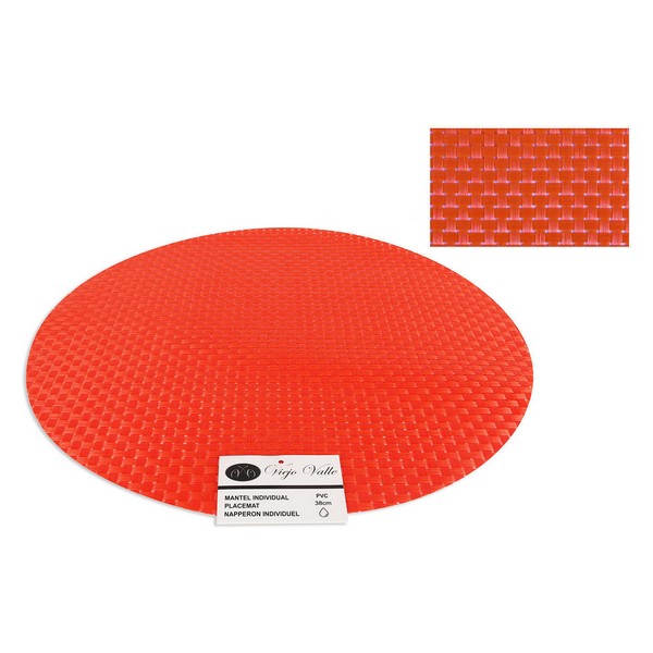 Table Mat PVC Circular (38 cm) - table