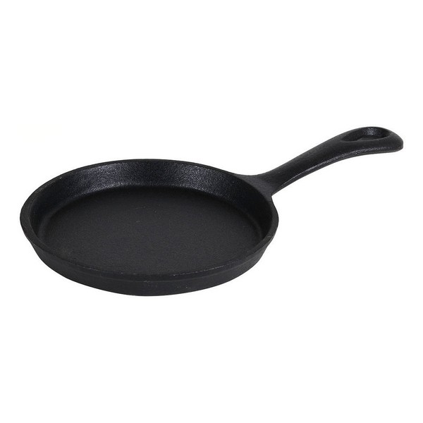 Pan for Serving Aperitifs Viejo Valle Cast Iron Black (Ø 13 cm) - pan