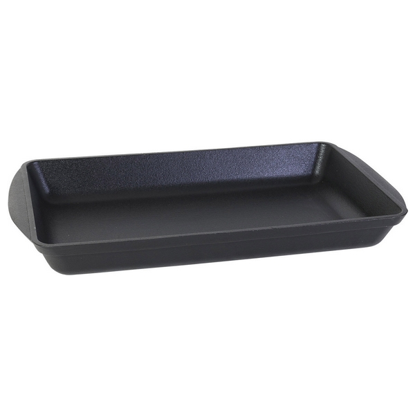 Serving Platter Cast Iron Black (50 x 30 x 6,5 cm) - serving