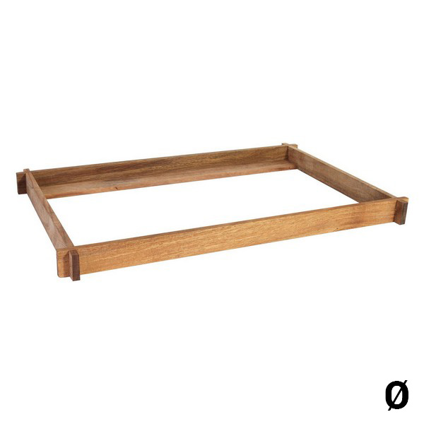 Table Mat Rectangular Acacia Natural - table