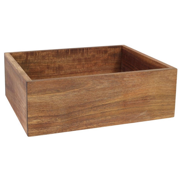 Holder Wood Squared (32,5 x 26,5 x 11 cm) - holder