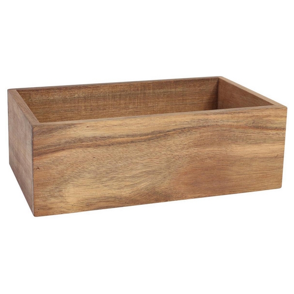 Holder Wood Squared (32,5 x 17,5 x 11 cm) - holder